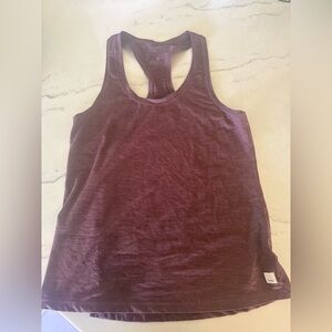 VUORI Women's MAROON Racer Back Top